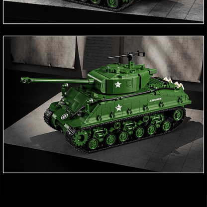M4 Sherman Battle Tank | 1681pcs