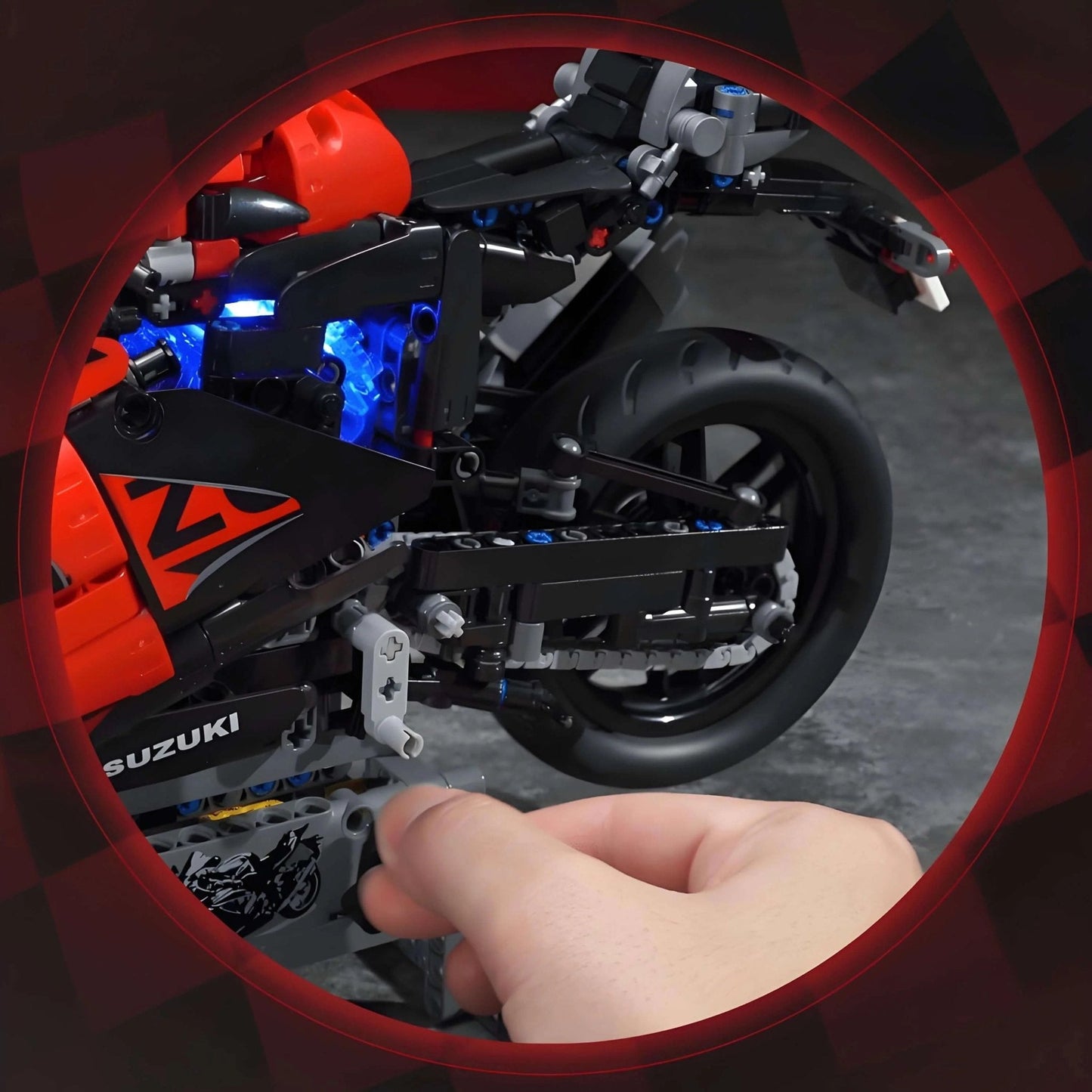 1000cc Racing Superbike | 1244pcs