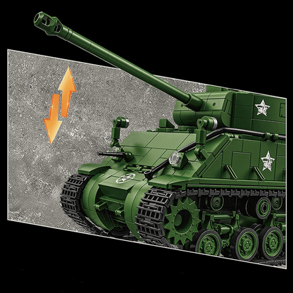 M4 Sherman Battle Tank | 1681pcs