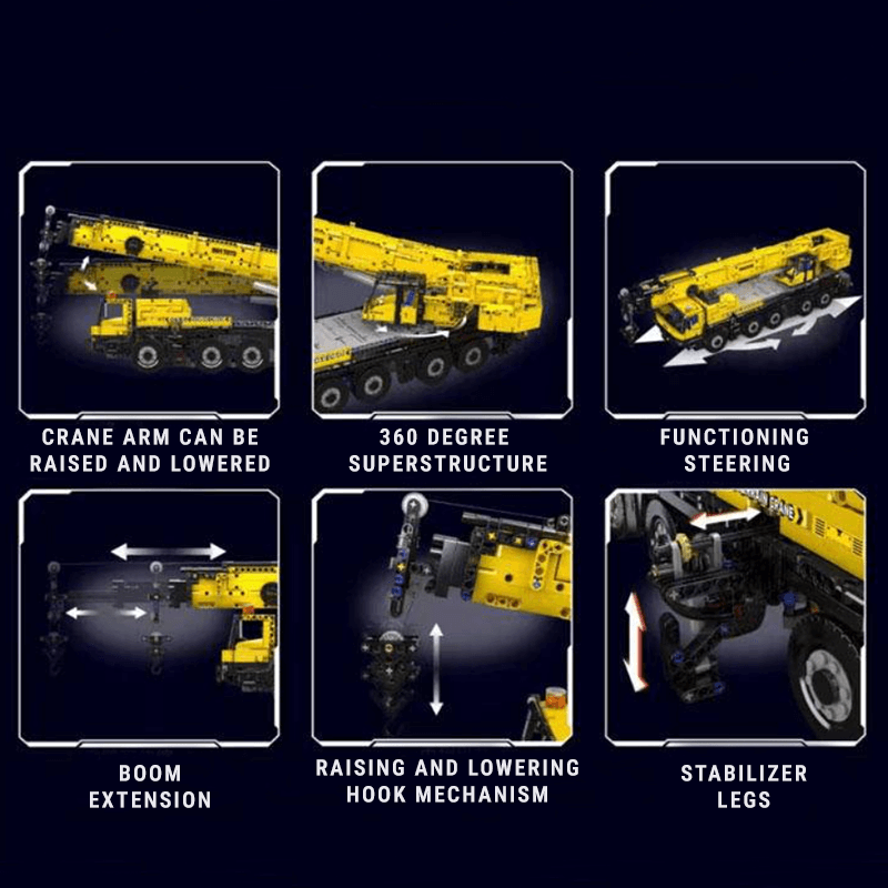 Construction Crane Remote Control | 3217pcs