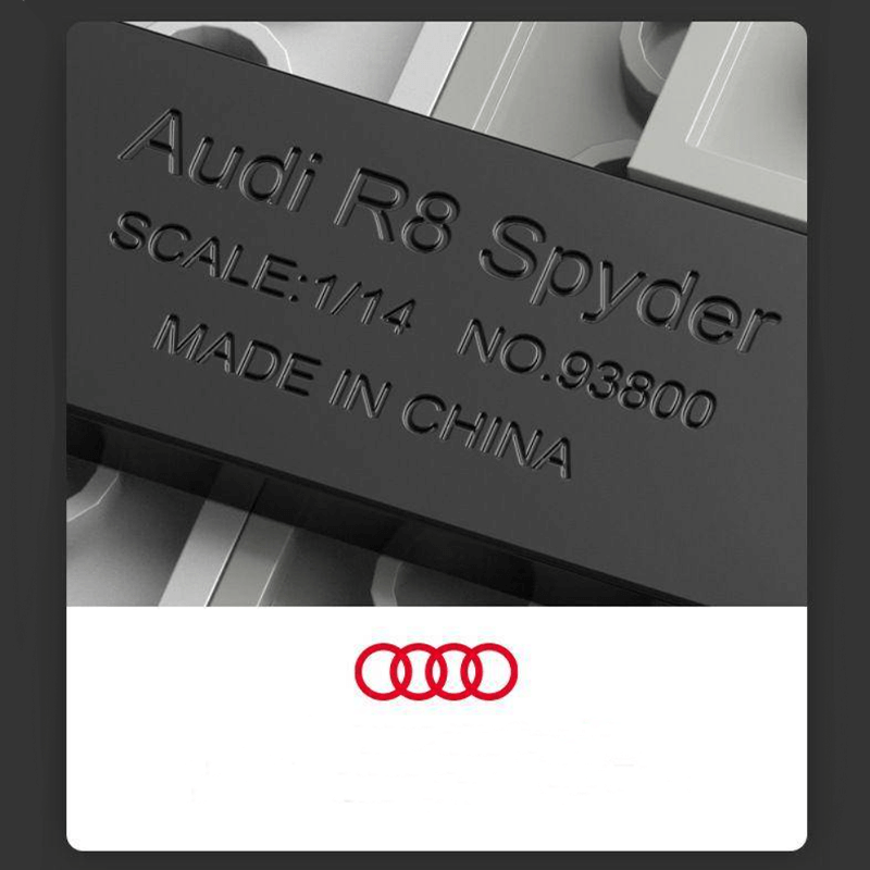 Audi R8 Spyder | 1439pcs