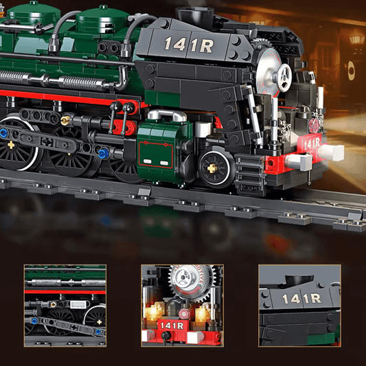 141 R French Steam Locomotive | 1781pcs