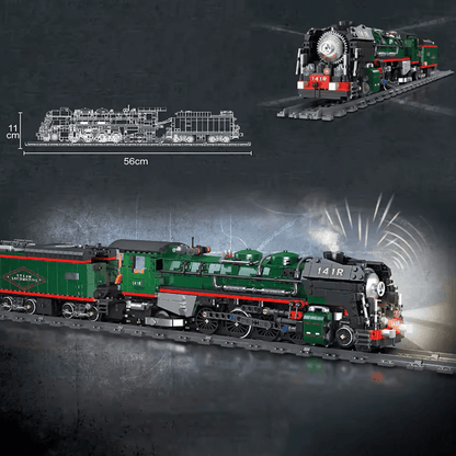 141 R French Steam Locomotive | 1781pcs