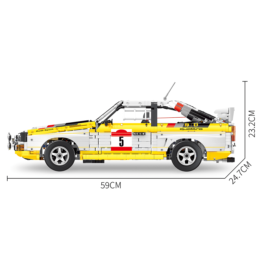 Audi Rally Quattro Group B 1984 | 3886pcs