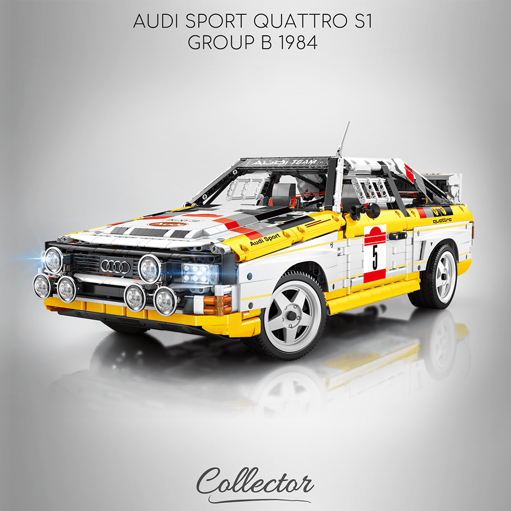 Audi Rally Quattro Group B 1984 | 3886pcs