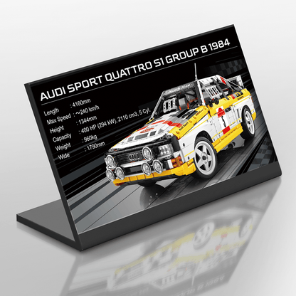 Audi Rally Quattro Group B 1984 | 3886pcs