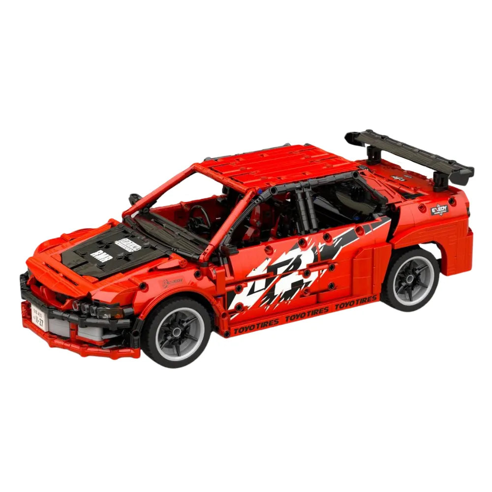 Sean's Lancer Evolution IX MOC Building Blocks – 1,681 pieces – custom MOC collector design. 40 cm x 17 cm x 12 cm