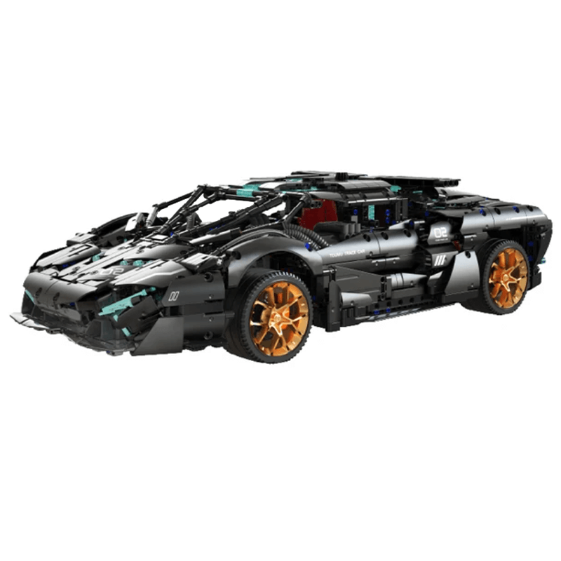 Black Bull SV Concept Remote Control Supercar Building Blocks – 3,519 pieces – supercar collector model