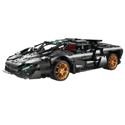 Black Bull SV Concept Remote Control Supercar Building Blocks – 3,519 pieces – supercar collector model