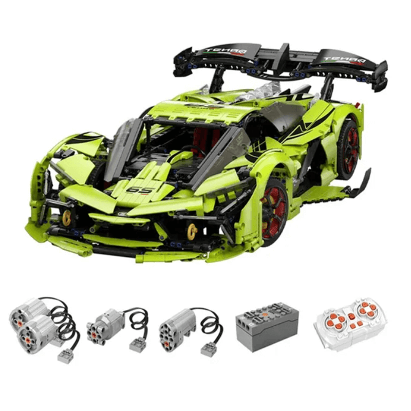 Italian Lambo Hyperconcept Supercar Building Blocks Kit