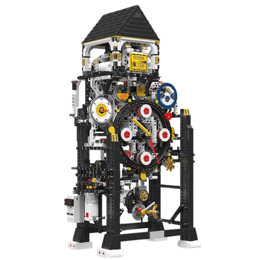 Motorized Cyberpunk Mechanical Clock | 3180pcs