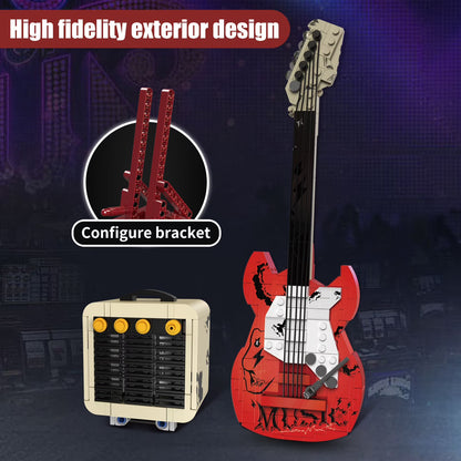 Guitar Building Block Set | 500pcs