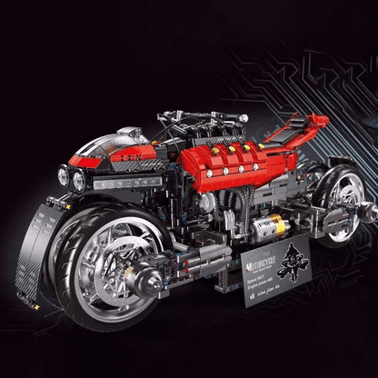 Futuristic Flying Motorcycle | 2223pcs