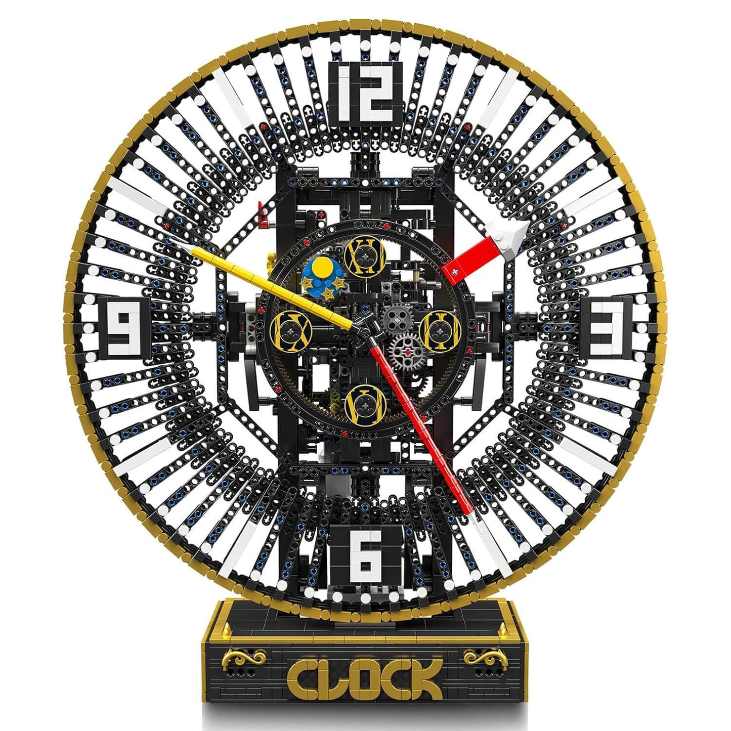 Motorized Steampunk Mechanical Clock | 3674pcs