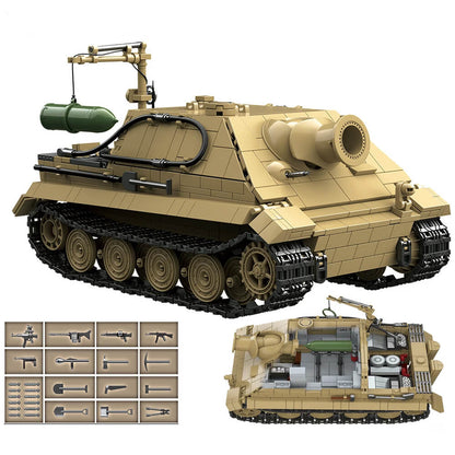 Sturmtiger 38cm Armored Mortar | 1393pcs