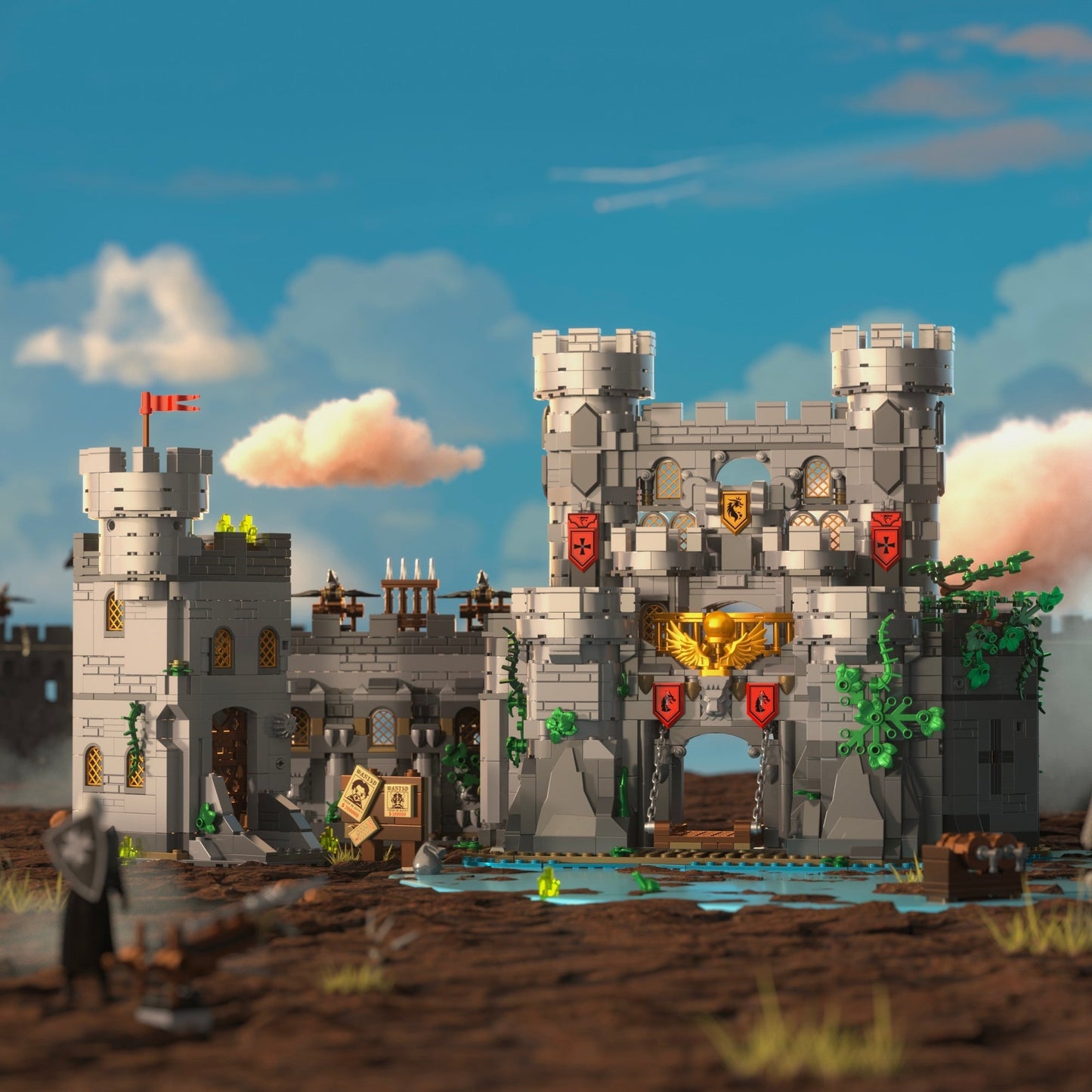 Holy Sword Castle | 2486pcs