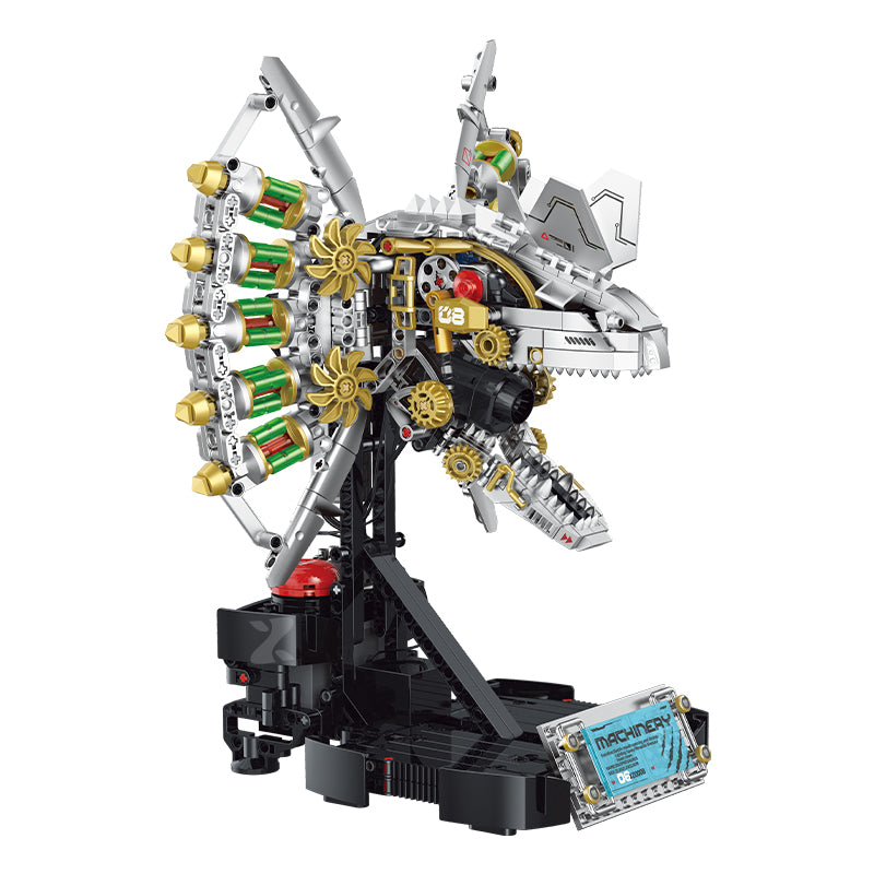 Cyber DinoMecha Head | 954pcs