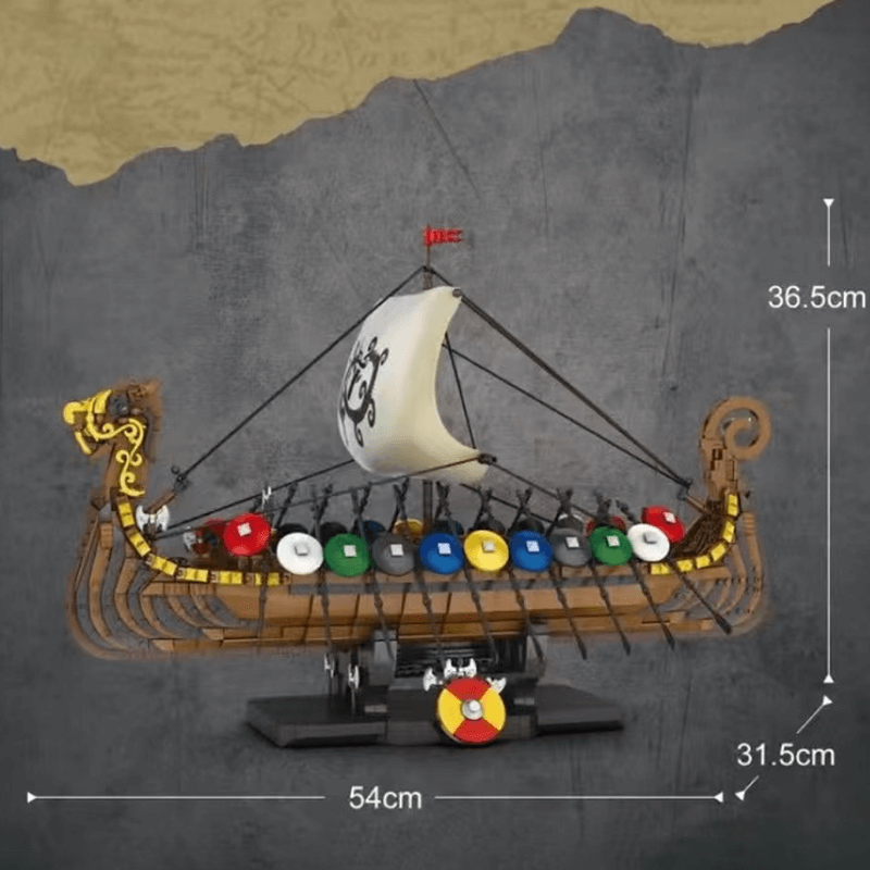 Legendary Viking Longship | 2546pcs