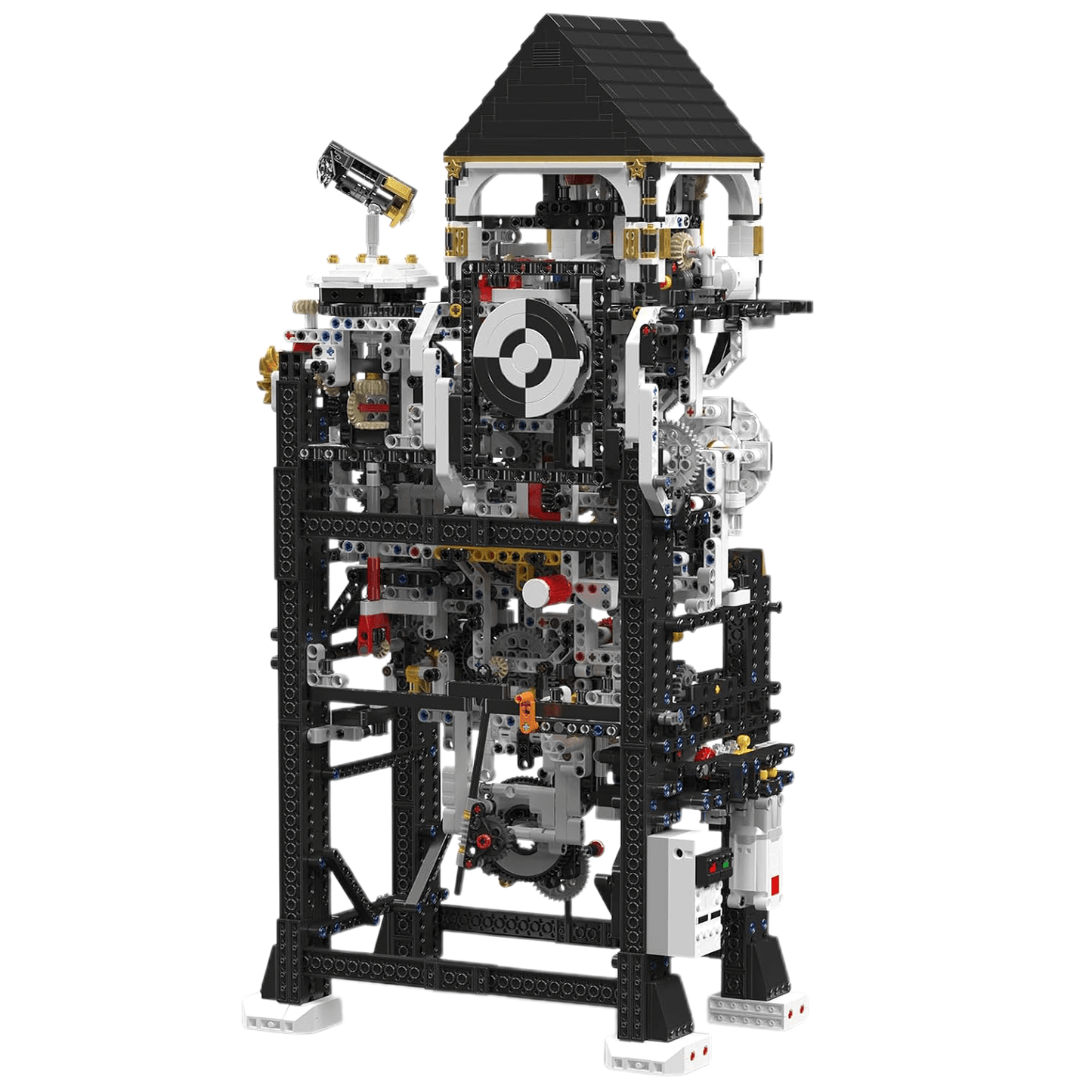Motorized Cyberpunk Mechanical Clock | 3180pcs