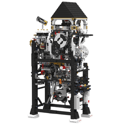 Motorized Cyberpunk Mechanical Clock | 3180pcs