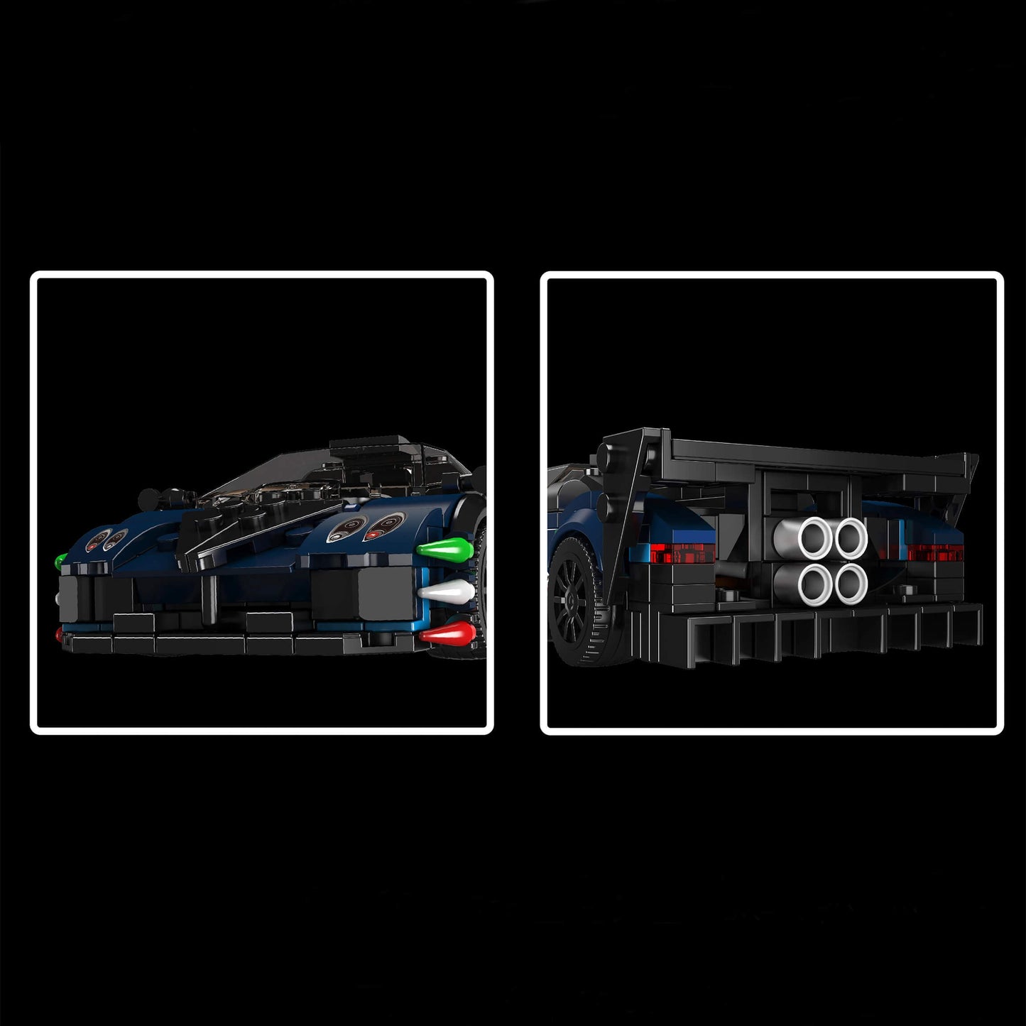 Italian Huayra Tricolore Monster V12 | 446pcs
