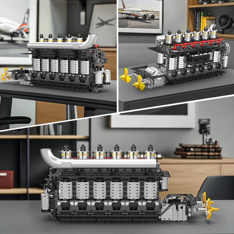 Marine Twin-Prop Diesel Engine | 3221pcs