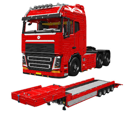 EU Truck With Trailer Remote Control Building Blocks Set – 8,006 pieces – detailed truck vehicle model