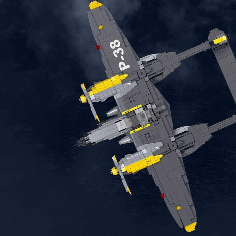 P-38 Lightning Fighter | 936pcs