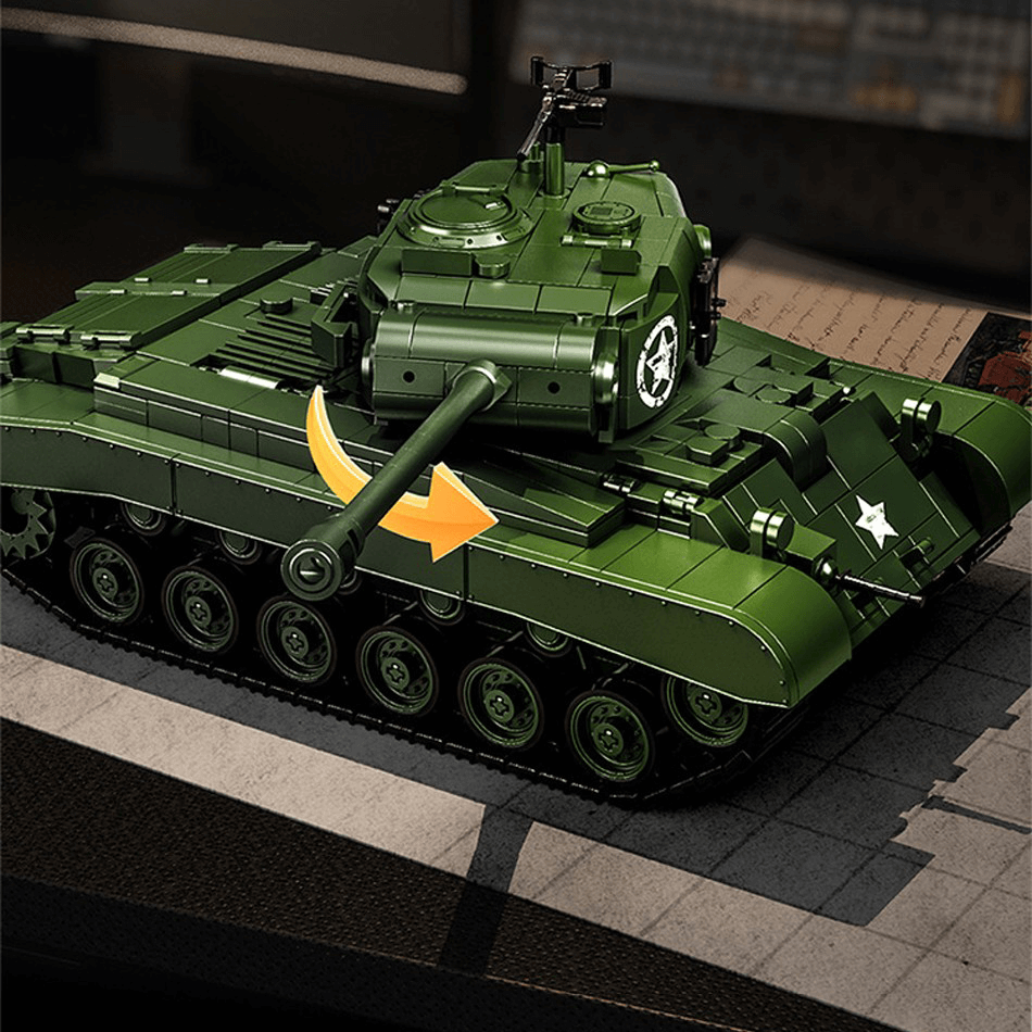 M26 Pershing Heavy Tank | 1702pcs