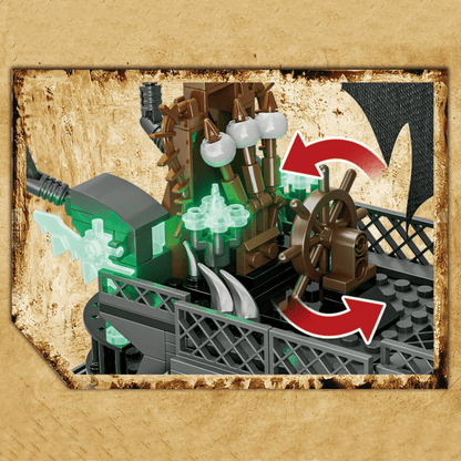 Glow-In-The-Dark Ghost Ship | 1993pcs