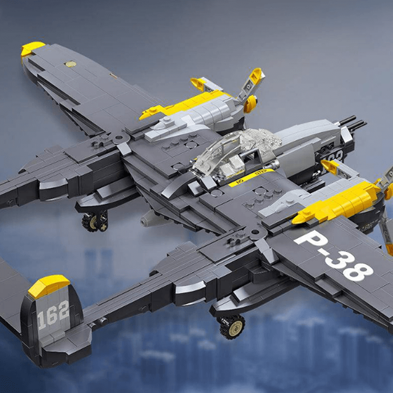 P-38 Lightning Fighter | 936pcs