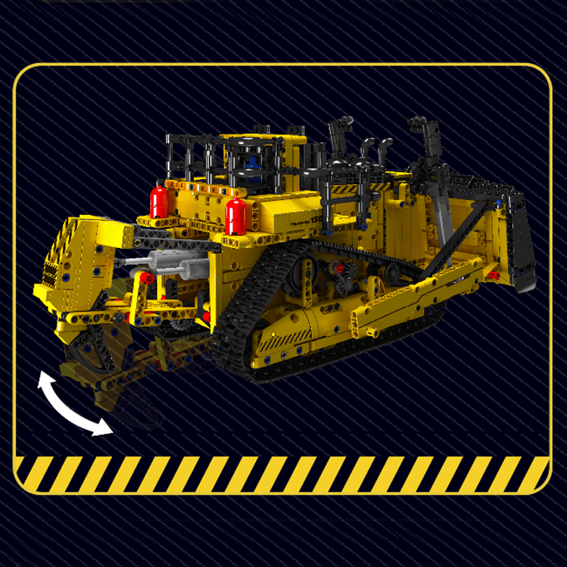 Construction Bulldozer Remote Control | 1507pcs