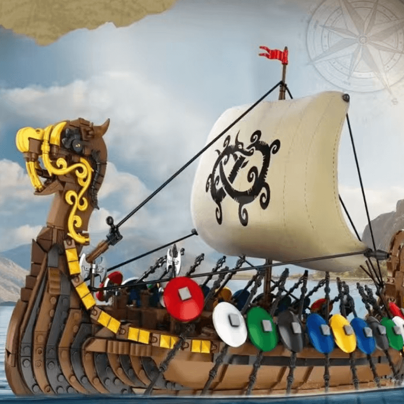 Legendary Viking Longship | 2546pcs