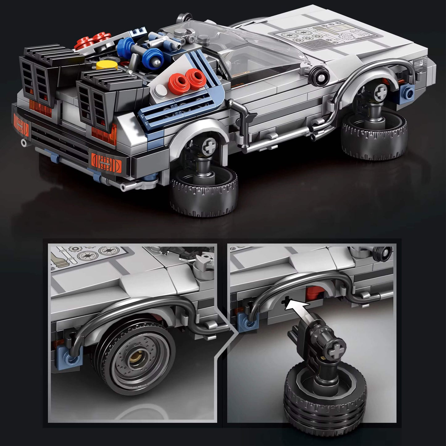 Classic Time Traveling Machine | 404pcs