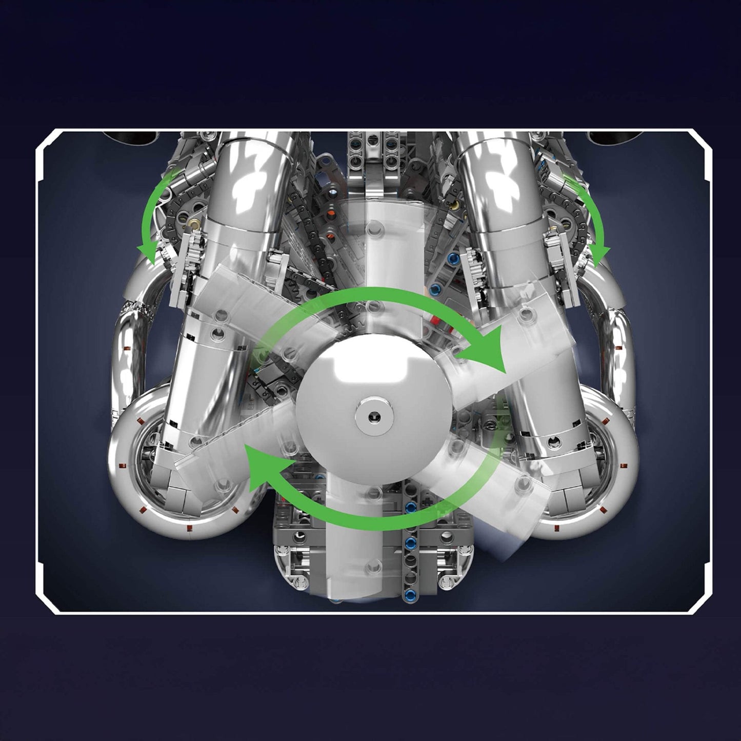 5.5L AMG V8 Engine & Gearbox | 2898pcs