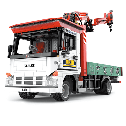 Truck With Crane Remote Control | 1476pcs