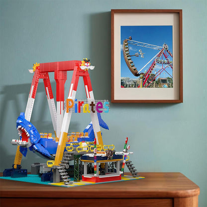 Motorized Shark Swing Ride | 1921pcs