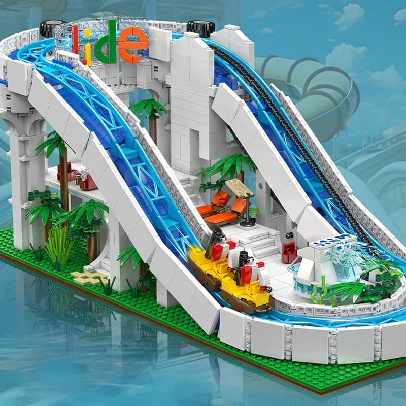 Motorized Water Slide | 2087pcs