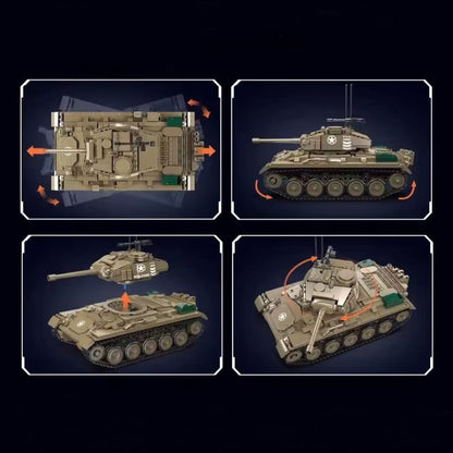 M24 Chaffee Tank Remote Control | 931pcs