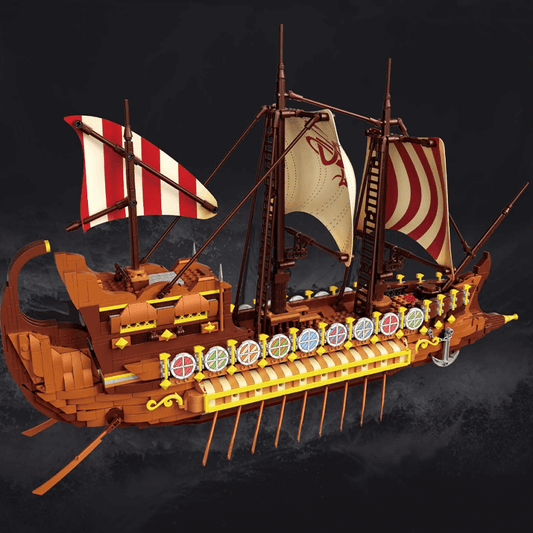 Ancient Viking Warship | 2072pcs