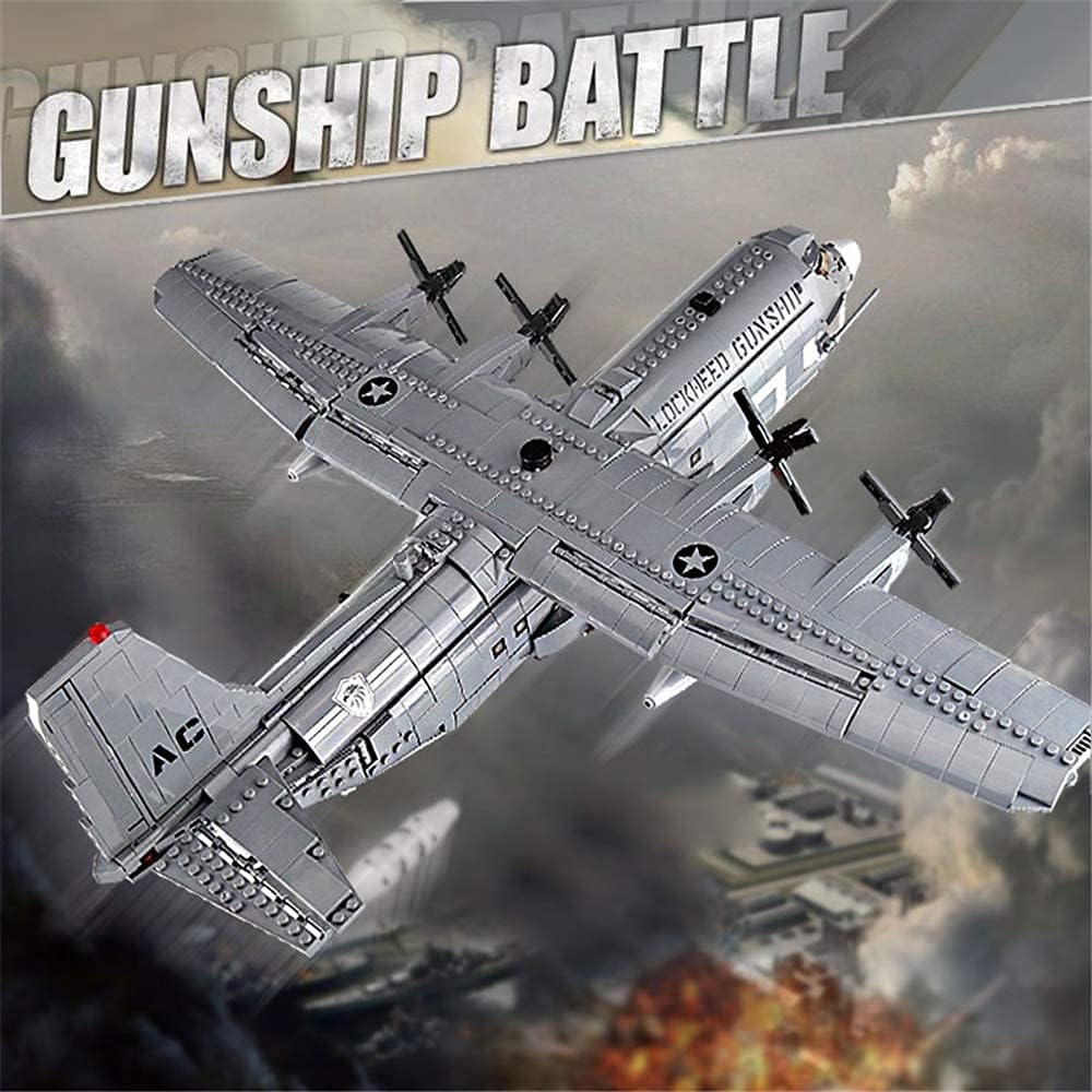 AC-130 Hercules Gunship Aircraft | 1713pcs