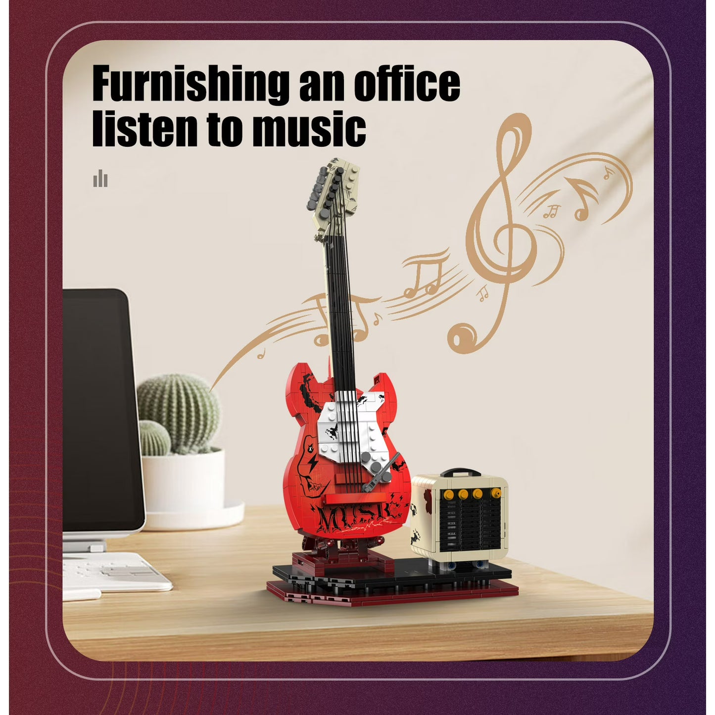 Guitar Building Block Set | 500pcs