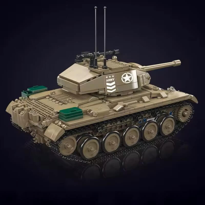 M24 Chaffee Tank Remote Control | 931pcs