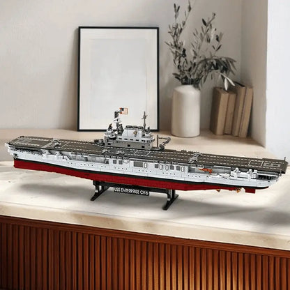 The USS CV-6 Enterprise Battleship | 1883pcs