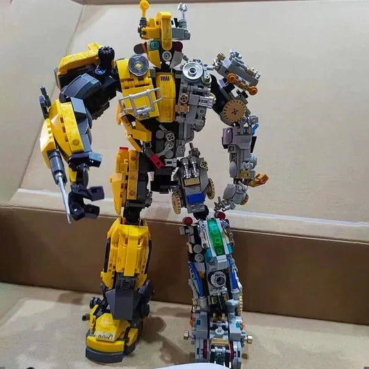 7037 Super Bumblebee Mecha Robot Bricks Toy | 1586pcs