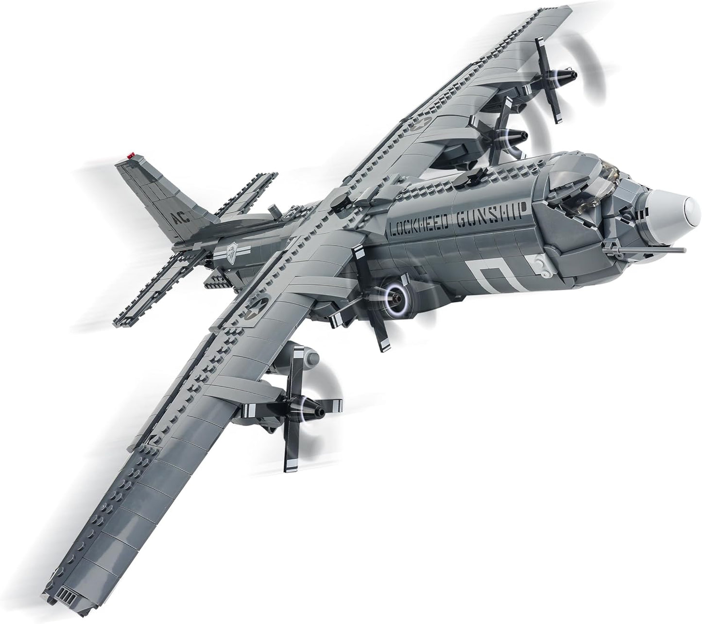 AC-130 Hercules Gunship Aircraft | 1713pcs