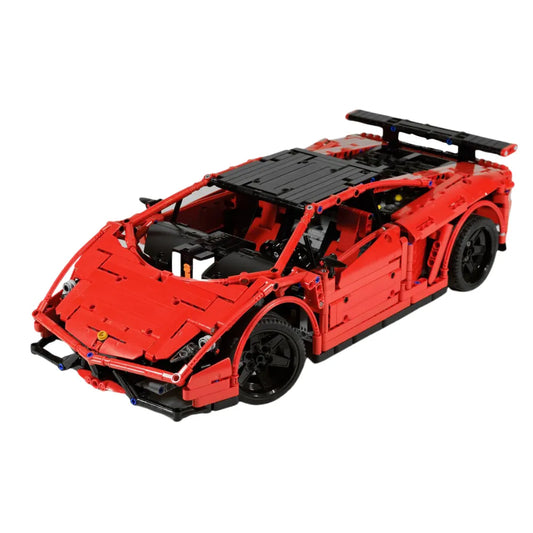 Elite Racing Coupe V10 MOC Building Blocks – 1,676 pieces – custom MOC collector design. 50 cm x 22 cm x 12 cm
