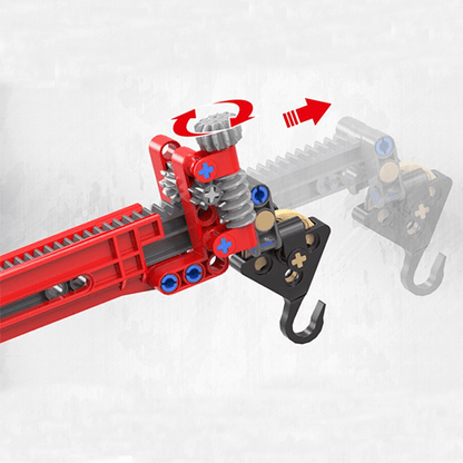 Truck With Crane Remote Control | 1476pcs