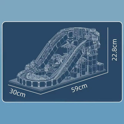 Motorized Water Slide | 2087pcs