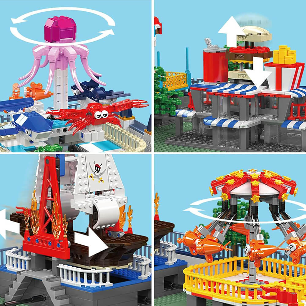 Motorized Amusement Park - Ultimate Edition | 5219pcs